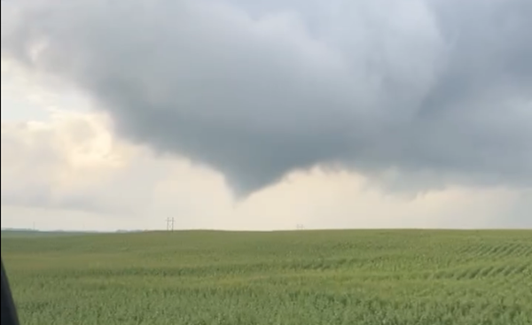 Remnants of Beryl spawn large tornadoes in Union County, KY and southern Indiana