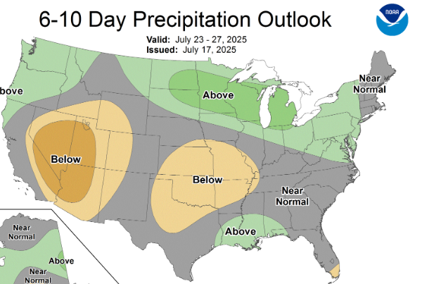 Plenty of heat baked into our 6-10 day forecast
