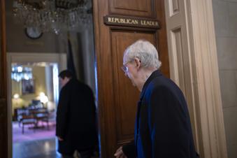 Senators push forward with Ukraine aid package as their leaders say the world is watching