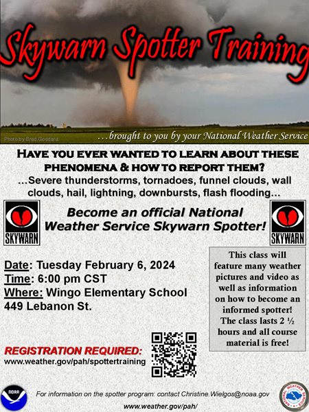 Severe weather training classes offered at local schools