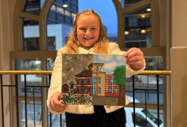Local student's art work gets state honors at Kentucky Association of Counties meeting