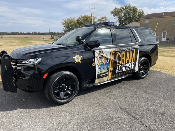 Graves Sheriff's office thanks "Cram the Cruiser" donors