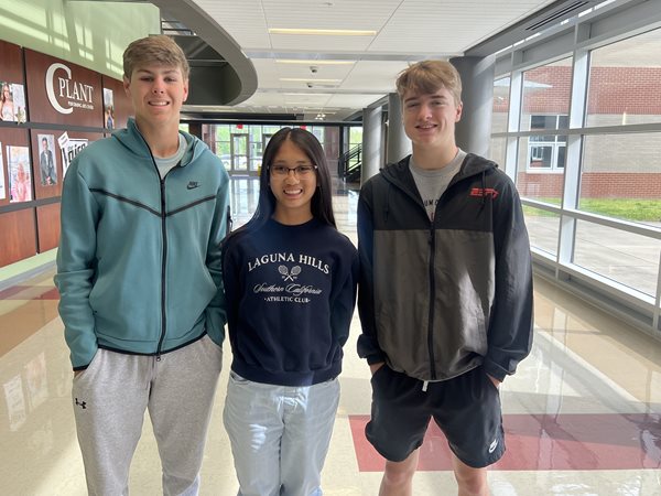 Three McCracken students selected for Governor's School for Entrepreneurs