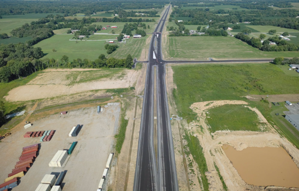 Portion of new US 60 near McCracken-Ballard line to open Monday