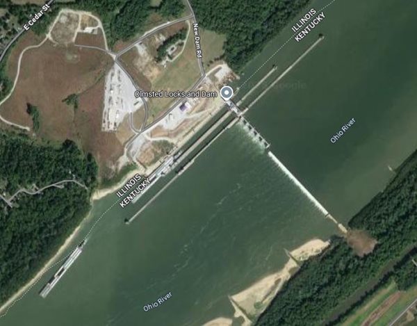 Two tugboats in incident at Olmsted Locks and Dam, one capsizes