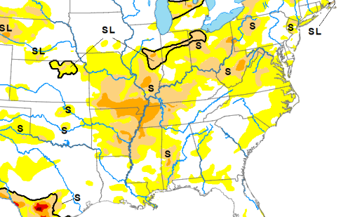 Outlook for the rest of September:  still warm, dry 