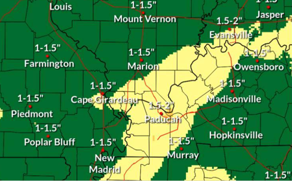Saturday storms could contain damaging winds, flash flooding