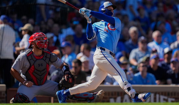 PCA joins 30-30-30 club as Cubs run away from Cardinals 12-1