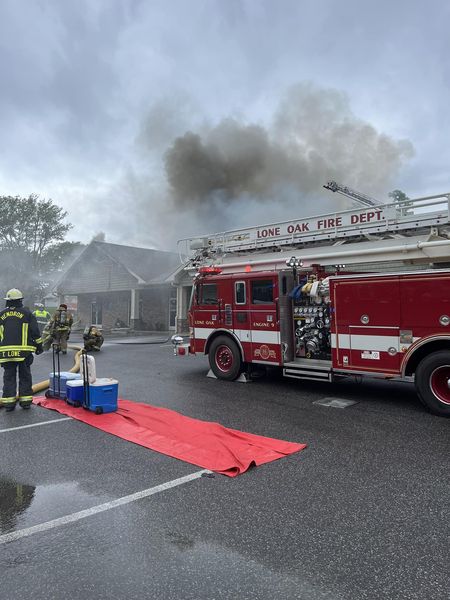 Our Kentucky Nest home goods store, Paducah, damaged by fire