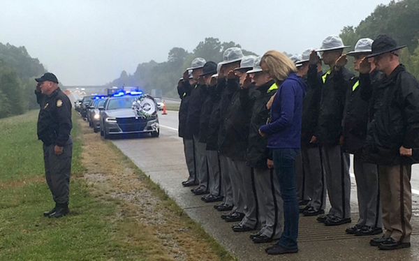 Memorial ceremony for fallen Trooper Ponder Saturday on I-24