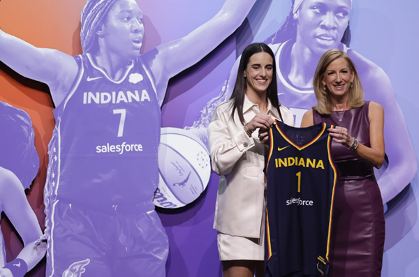 As expected, Caitlin Clark taken first in WNBA draft