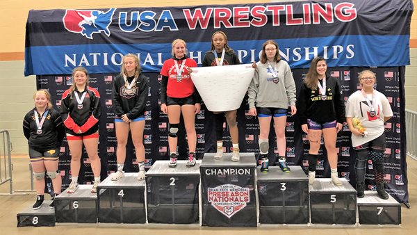 Tilghman's Johnston 3rd at national wrestling meet