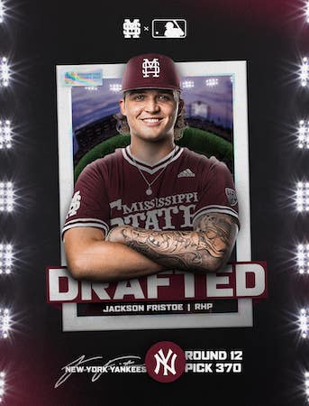 Tilghman standout Jackson Fristoe drafted by New York Yankees