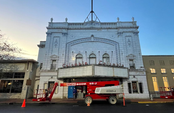 First restoration efforts begin on Columbia Art House in downtown Paducah