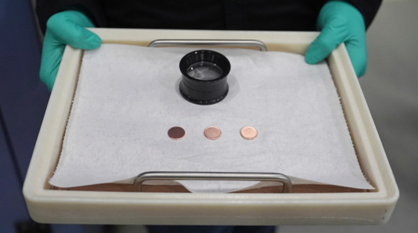 U.S. Mint presses final pennies as production ends